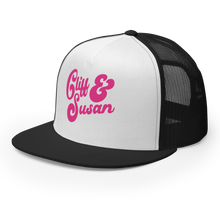 Cliff & Susan Trucker Cap (Pink Logo)