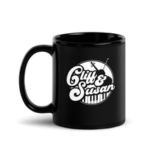 Cliff & Susan Black Glossy Mug