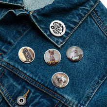 Set of Cliff & Susan pin buttons
