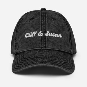 Cliff & Susan Vintage Cotton Twill Cap
