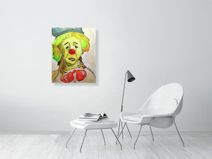 Sad Clown (Giclee) by Susan Erwin Prowse