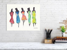 Pretty Ladies (Giclee) by Susan Erwin Prowse