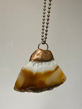 Copper-plated Agate Necklace