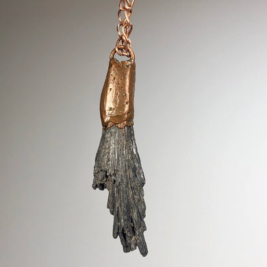 Kyanite with Copper / Copper Necklace
