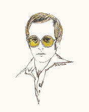 Elton John (Giclee) by Susan Erwin Prowse