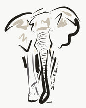 Elephant (Giclee) by Susan Erwin Prowse
