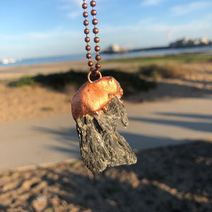 Kyanite with Copper / Copper Necklace