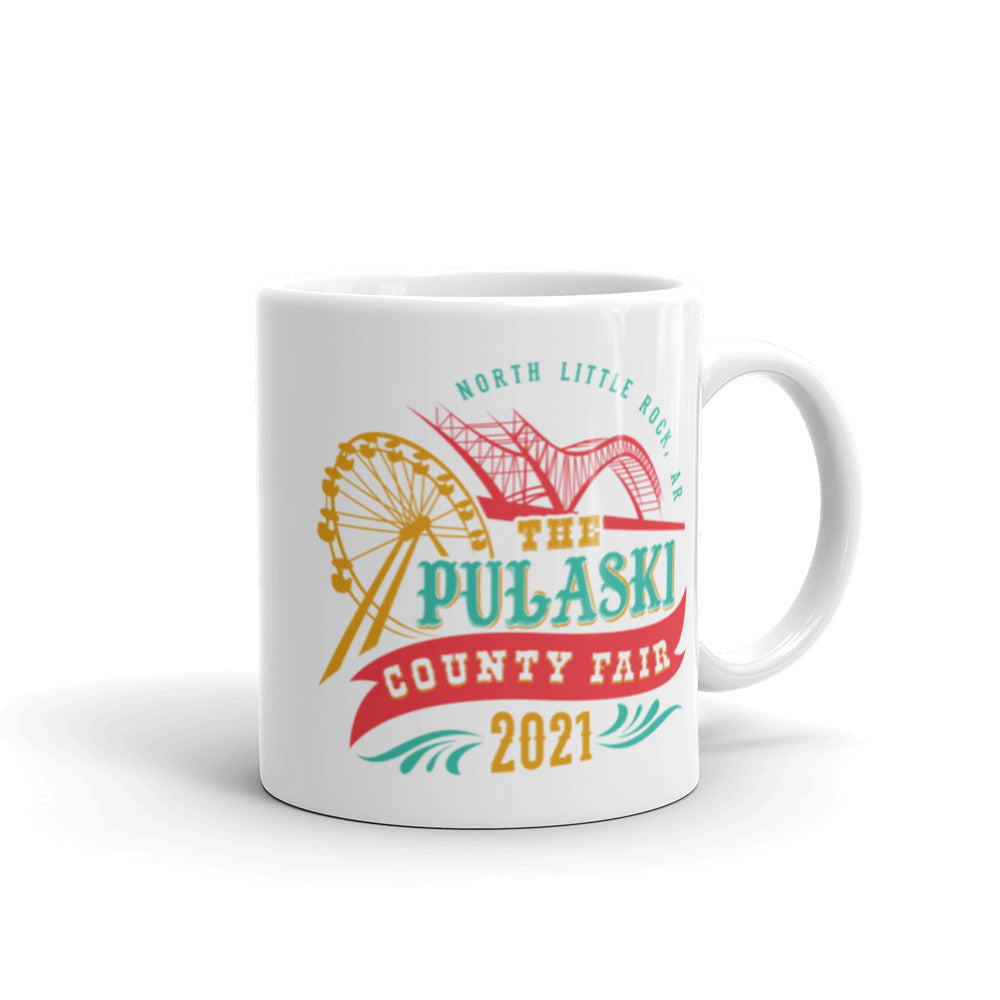 The Pulaski County Fair 2021 | White glossy mug